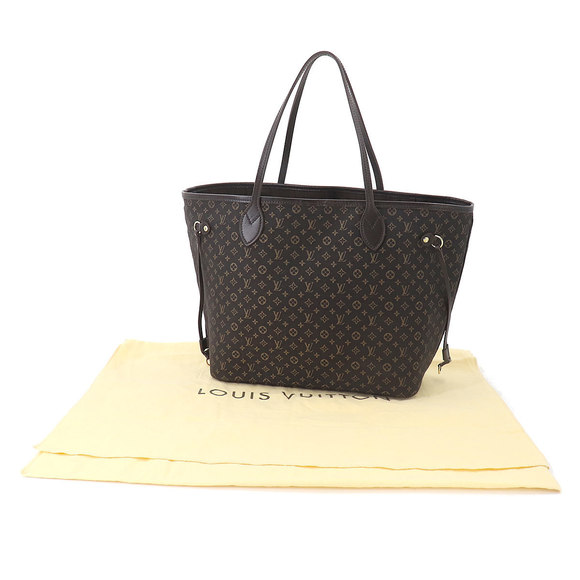 Louis Vuitton Monogram Ideal Neverfull MM Tote Bag Canvas Fuzan - Picture 8 of 8